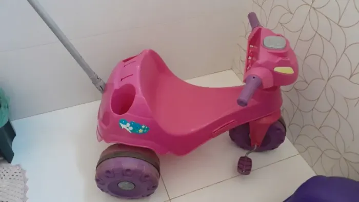 Triciclo bandeirantes + balanço cachorro 