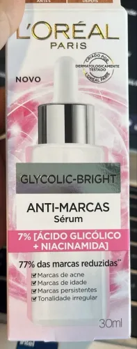 Glycolic bright serum facial 30ml