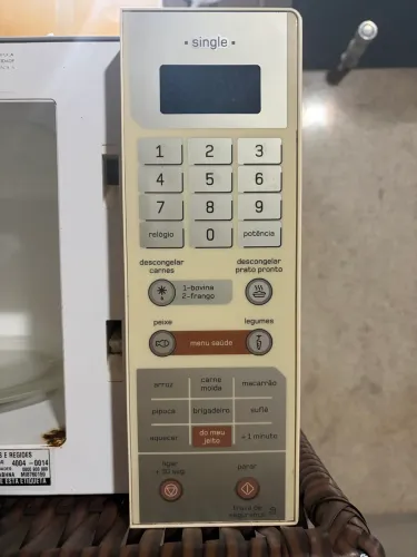 Microondas brastemp