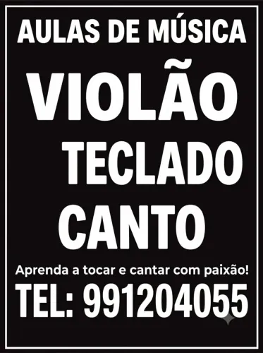 Aulas de música