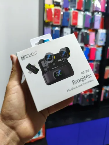 MICROFONE LAPELA KIT ( FUNCIONA ANDROID E APPLE )