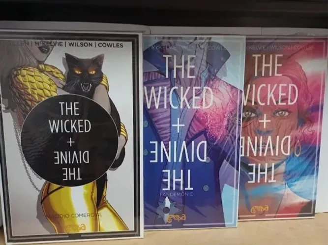 the wicked + the divine coleção 3 vols geektopia kieron gillen