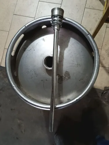 Válvula sifão inox para barril 50litros