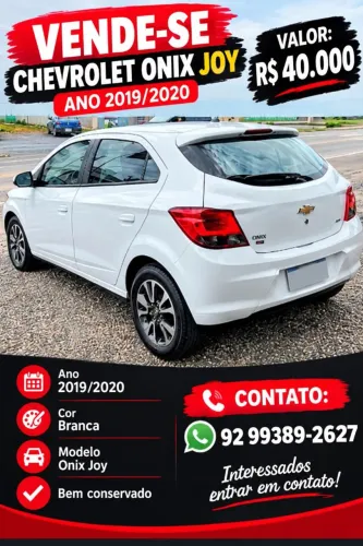 Chevrolet Onix JOY HATCH 1.0 8V FLEX MEC. 4P 2019
