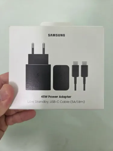 Carregador Samsung 45 vtz original.