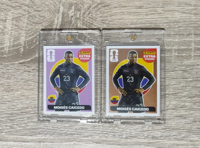 Figurinhas Legend Moisés Caicedo - kit 2