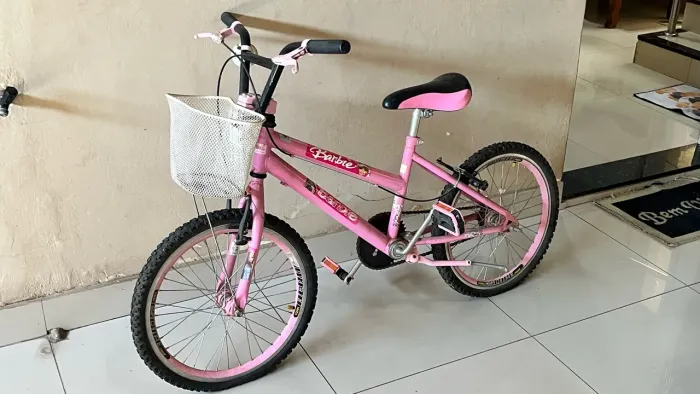 Bicicleta Infantil Feminina Barbie