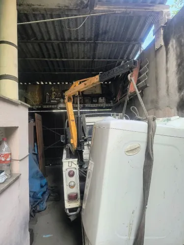 Guincho hidráulico giratório 1 Ton para instalar caminhonete