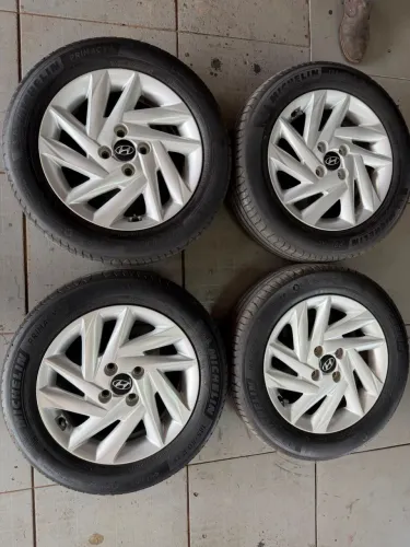 Rodas  aro 15 hb20 original + pneus Michelin 