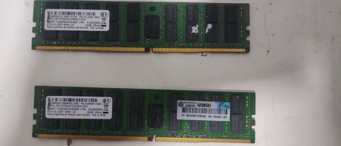 Memória ddr4 servidor 