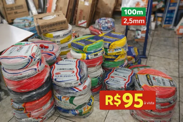 Fio 2,5mm Flexível - Peça Nova