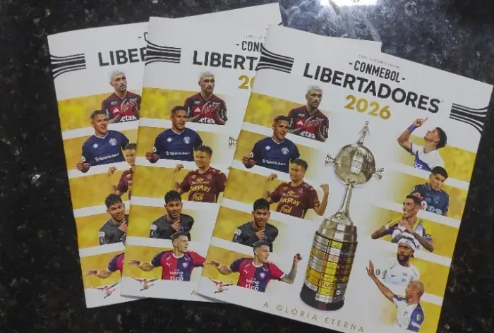 Album Panini Libertadores 2026