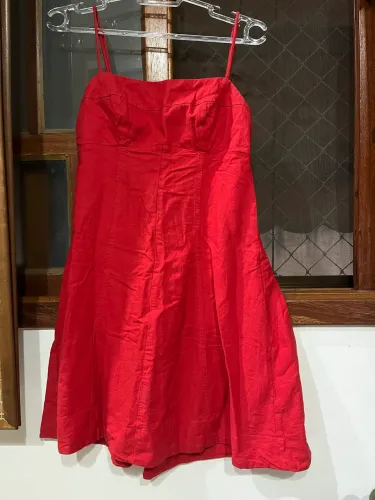 Vestido vermelho FARM