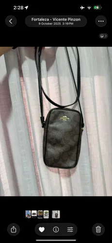 Bolsa transversal Coach original
