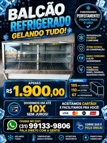freezer balcão