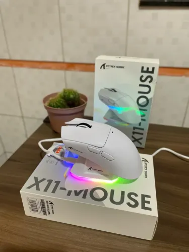 Mouse Attack Shark x11 Branco