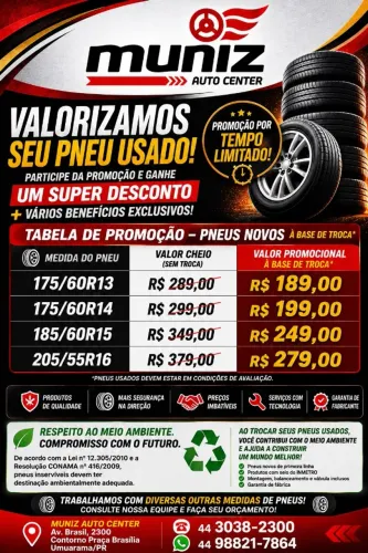 PROMOÇÃO POR TEMPO LIMITADO! 