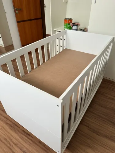 Berço 2 em 1 com colchão Ortobom baby à venda - Excelente estado | Pouquíssimo uso