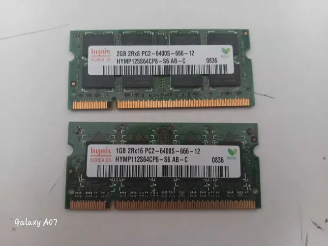 Memória ram ddr2 notebook
