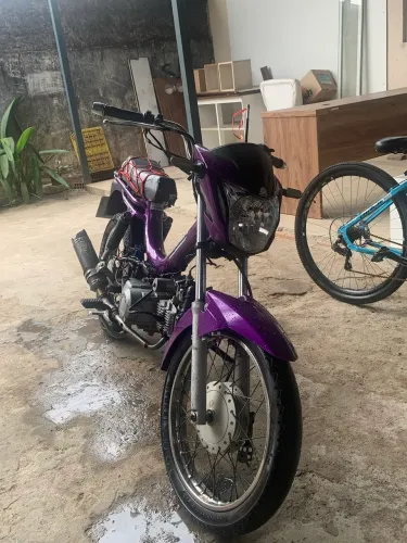 Mobilete com motor de Biz