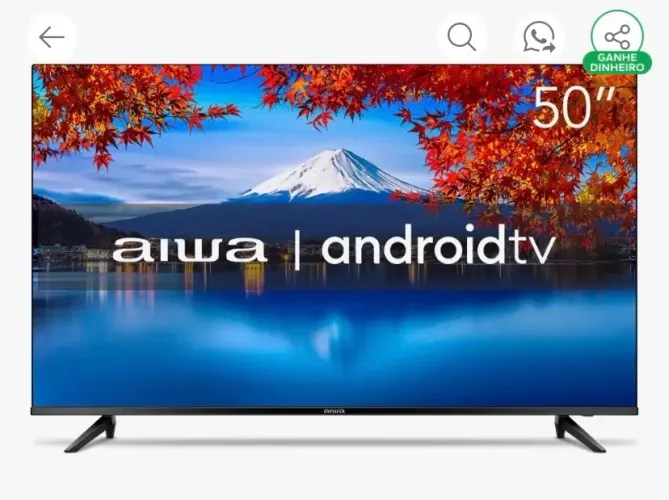 Tv aiwa | android 50 polegadas