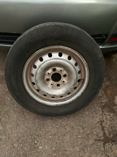 Roda 13 + peneu quebra galho step