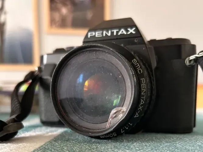 Pentex P30 + Lente SMC PENTAX-A 50mm 1:1.7