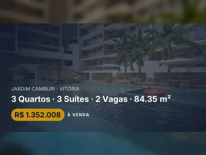 Lazer completo e localização privilegiada em Jardim Camburi Não perca!