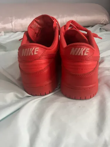 Tênis dunk Nike red track 