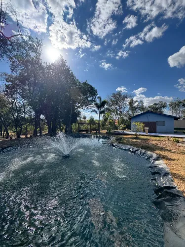 Chácara 7.500m2 casa piscina tanque de peixe Bonfinópolis-GO