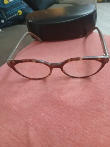 ARMAÇÃO ÓCULOS DE GRAU PRADA VPR 01T ORIGINAL HAVANA TARTARUGA