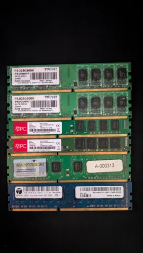 Memórias ram DDR3/DDR2  8GB/4GB