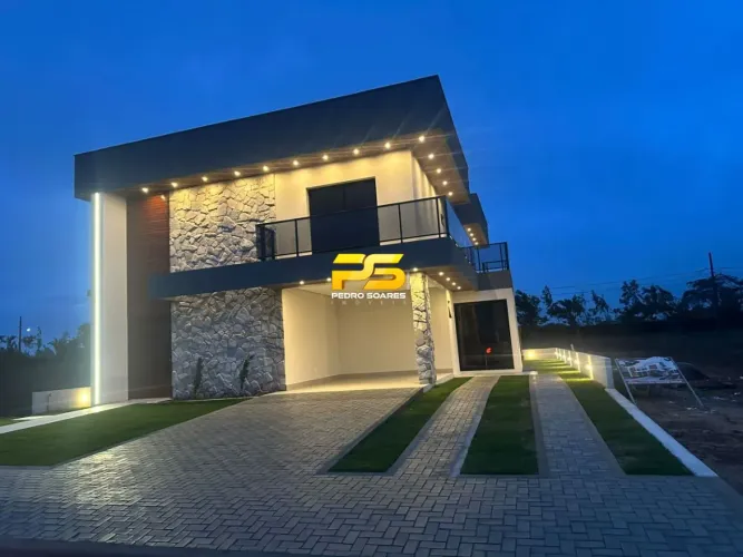 CASA NOVA A VENDA 4 SUITES CONDOMINIO SONHOS DA SERRA BANANEIRAS-PB REF: CA0306