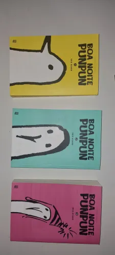 Mangá Boa Noite Punpun vol 1 a 3 Usado