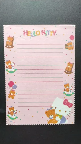 Kit com 05 Papéis de Carta - Personagens