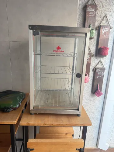 Estufa Vertical Elétrica Inox para Salgados Progas
