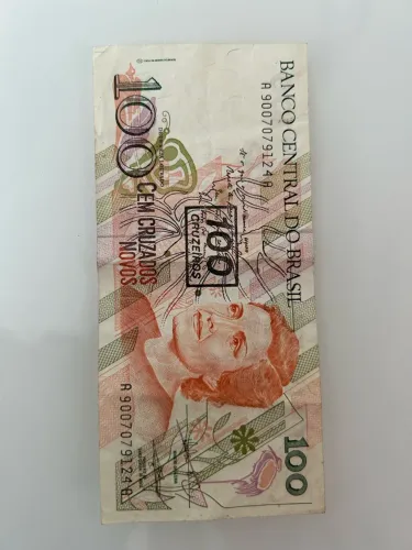 Nota de Cem Cruzados Novos