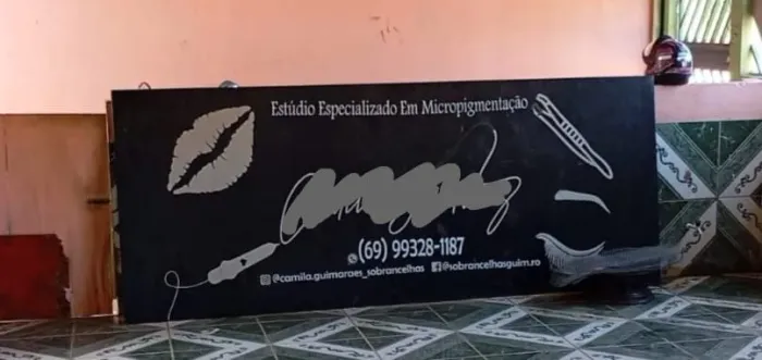 Placa de ferro 2.92  de comprimento por 1.17 largura