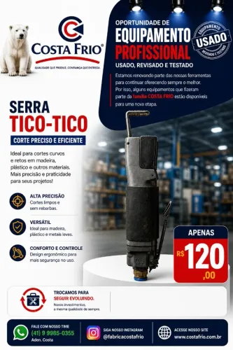SERRA TICO-TICO PROFISSIONAL | OPORTUNIDADE!