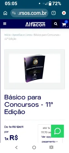 APOSTILA BÁSICA PARA CONCURSOS PÚBLICO ALFACON ATUALIZADO 2026