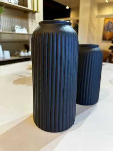 Dupla de vasos decorativos 