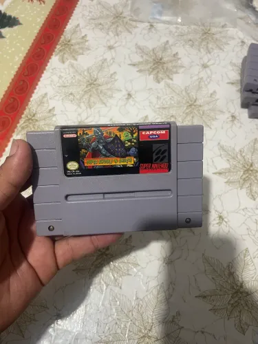 Super ghouls n ghosts original Snes