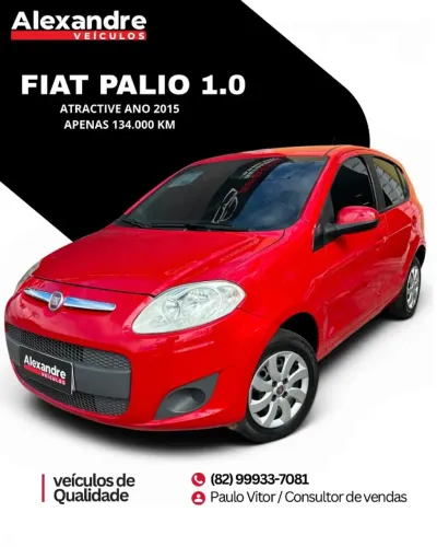 Fiat Palio Attractive 1.0 EVO Fire Flex 8V 5P 2015