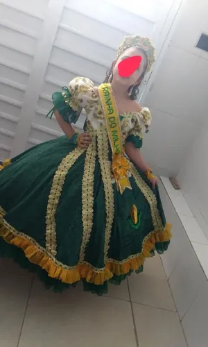 Vestido Rainha do milho