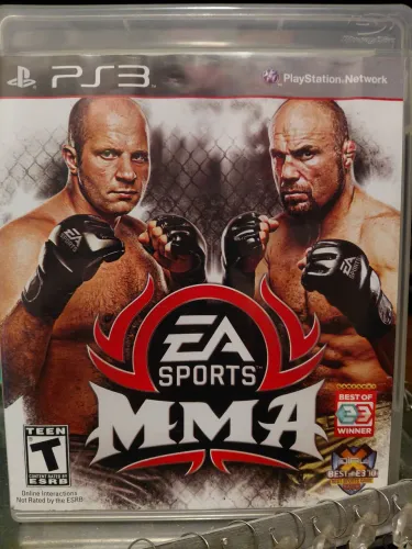 Jogo EA Sports MMA para PS3 usado em ótimo estado mídia física com caixa original