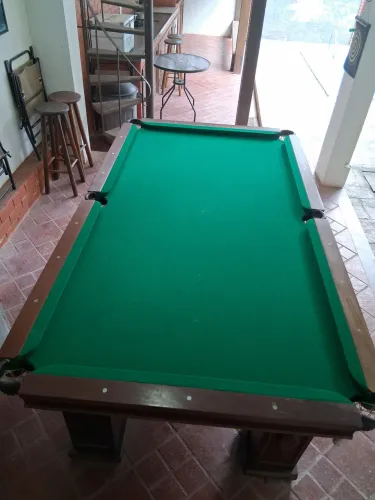 Mesa de bilhar usada bom estado