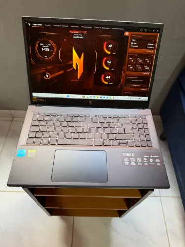 NOTEBOOK ACER NITRO V15 I5 13° NOVO + NOTA FISCAL,RTX 3050,08GB RAM,SSD 512GB,TELA 165HZ