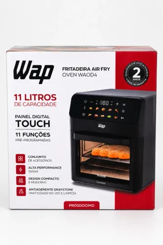  AIR FRYER OVEN WAP 11 LITROS ? NOVA, NA CAIXA!  