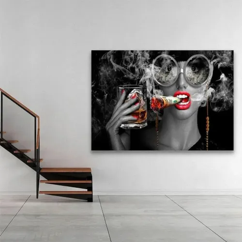 Quadro 60x90 Girl Gangster