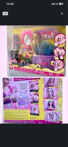 Barbie color Wash completa na caixa